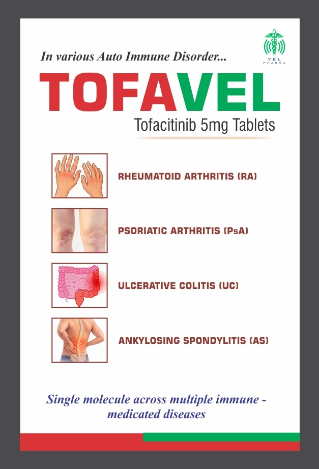 TOFAVEL – Tofacitinib 5 mg Tablets